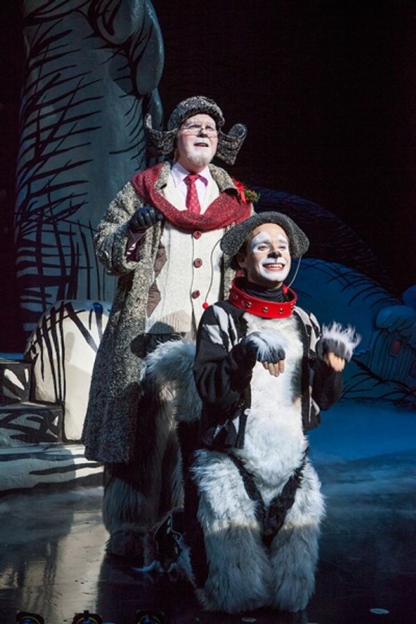 Steve Gunderson as Old Max and Blake Segal as Young Max Photo