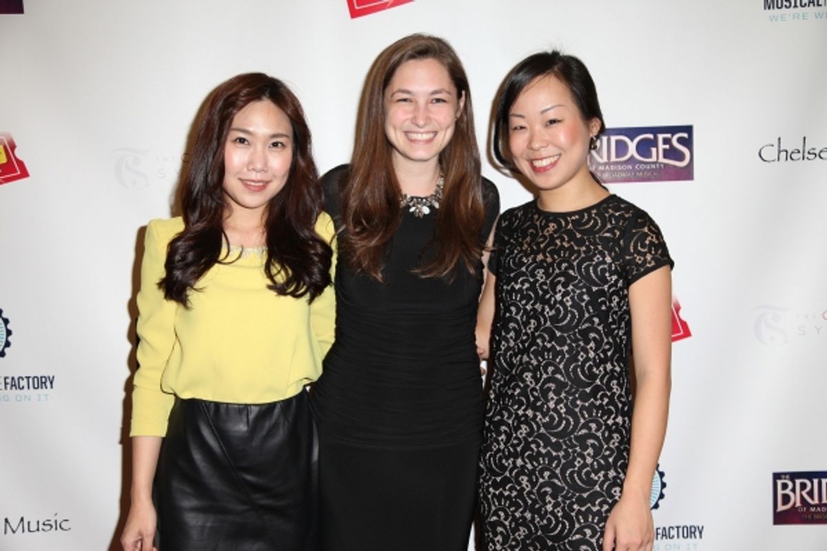Rosa Jang, Mira Magrill, and Ann Hung at 