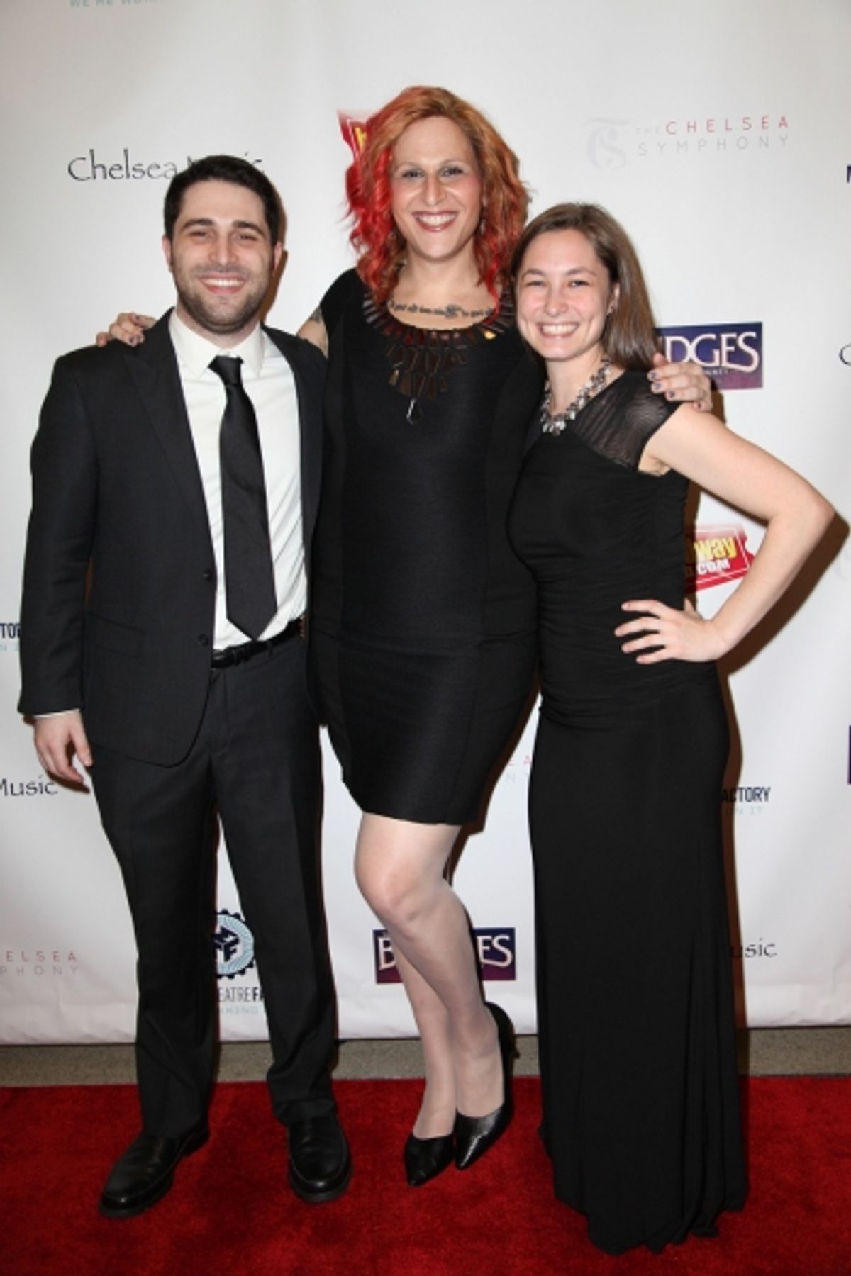 Danny Abosch, Shakina Nayfack, and Mira Magrill at 