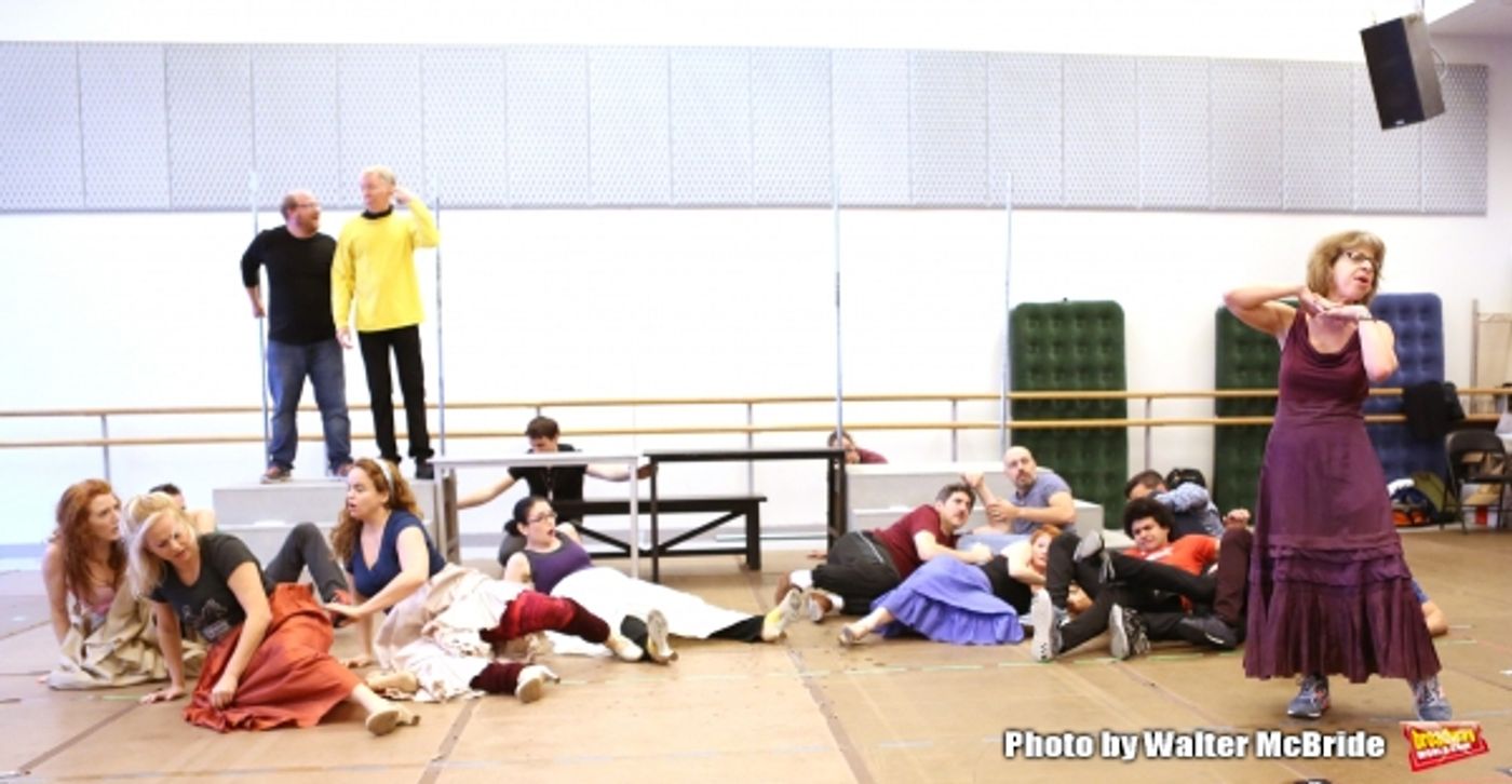 Photo Coverage: Inside the Rehearsal Room for ONCE UPON A MATTRESS- with Jackie Hoffman & More!  Image