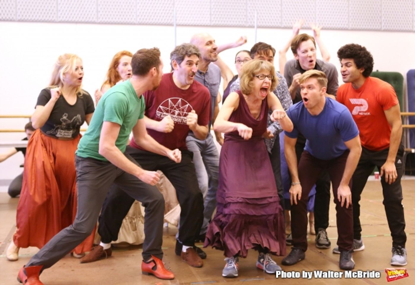 Photo Coverage: Inside the Rehearsal Room for ONCE UPON A MATTRESS- with Jackie Hoffman & More!  Image