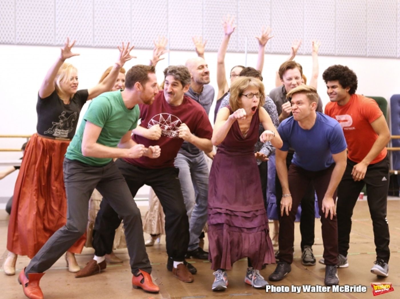 Photo Coverage: Inside the Rehearsal Room for ONCE UPON A MATTRESS- with Jackie Hoffman & More!  Image