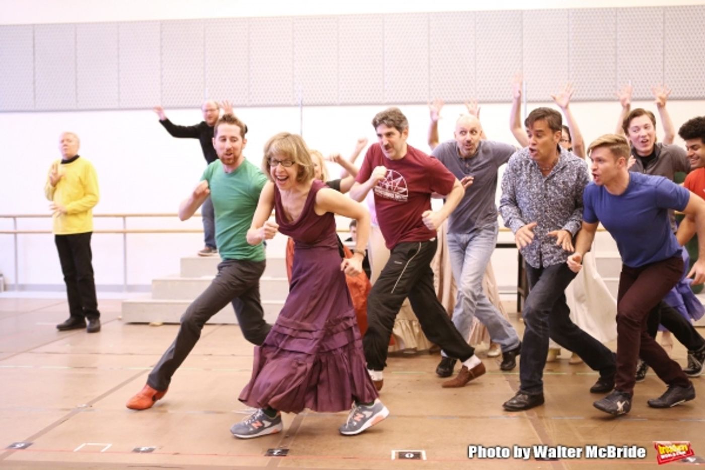 Photo Coverage: Inside the Rehearsal Room for ONCE UPON A MATTRESS- with Jackie Hoffman & More!  Image