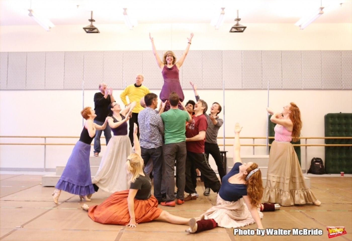 Photo Coverage: Inside the Rehearsal Room for ONCE UPON A MATTRESS- with Jackie Hoffman & More!  Image