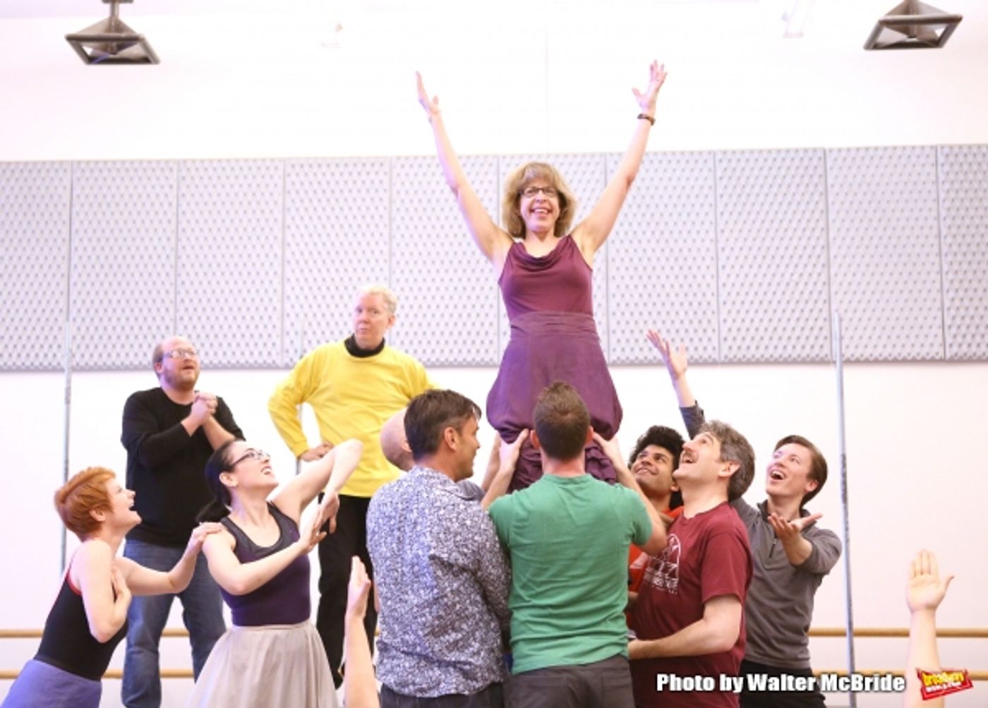 Photo Coverage: Inside the Rehearsal Room for ONCE UPON A MATTRESS- with Jackie Hoffman & More!  Image
