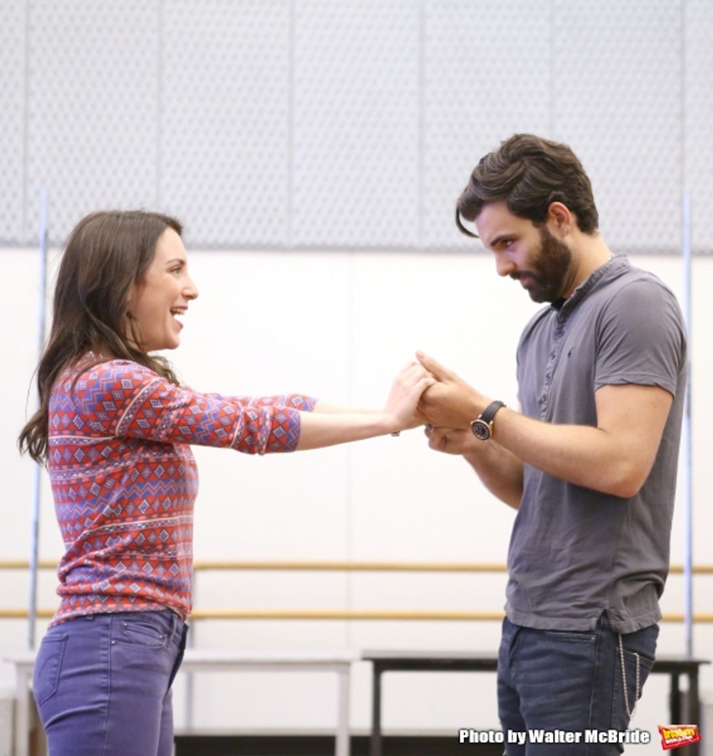 Photo Coverage: Inside the Rehearsal Room for ONCE UPON A MATTRESS- with Jackie Hoffman & More!  Image