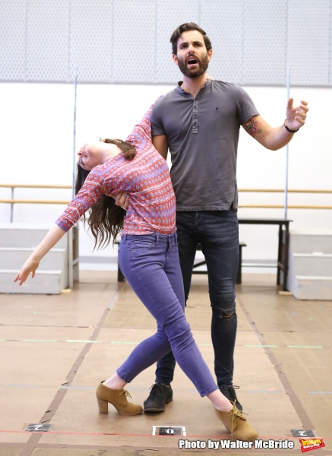 Photo Coverage: Inside the Rehearsal Room for ONCE UPON A MATTRESS- with Jackie Hoffman & More!  Image