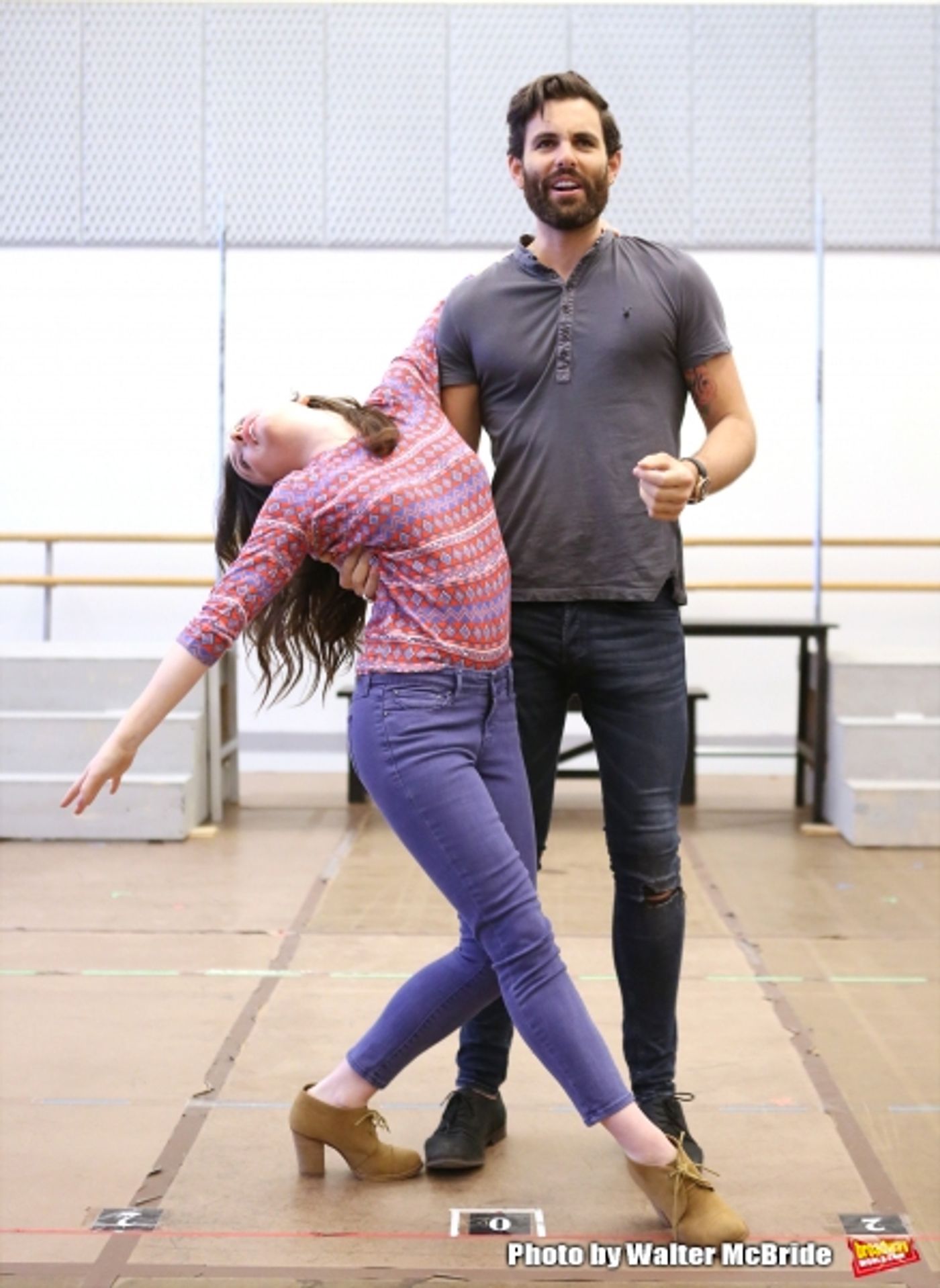 Photo Coverage: Inside the Rehearsal Room for ONCE UPON A MATTRESS- with Jackie Hoffman & More!  Image