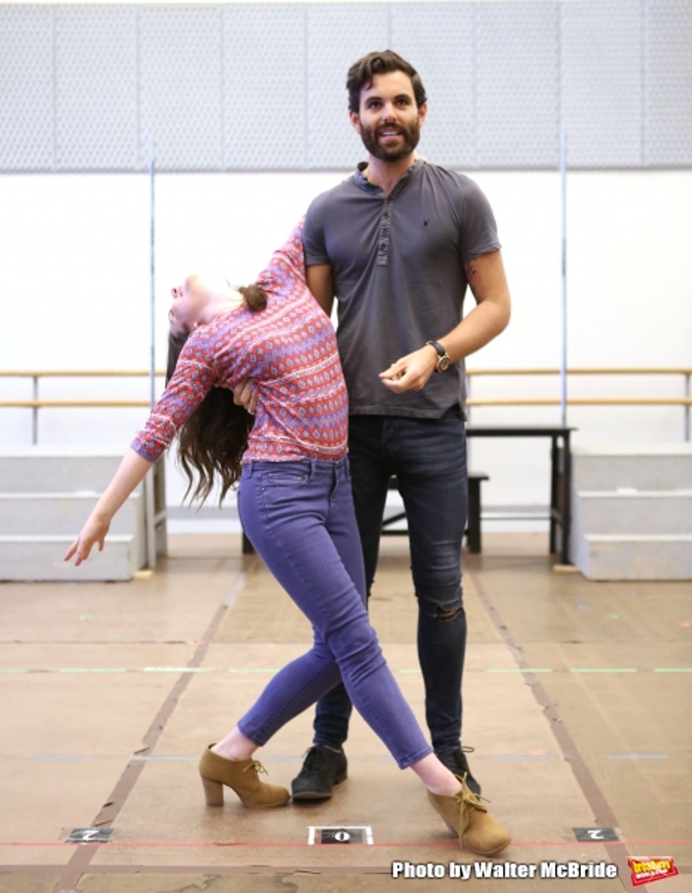 Photo Coverage: Inside the Rehearsal Room for ONCE UPON A MATTRESS- with Jackie Hoffman & More!  Image