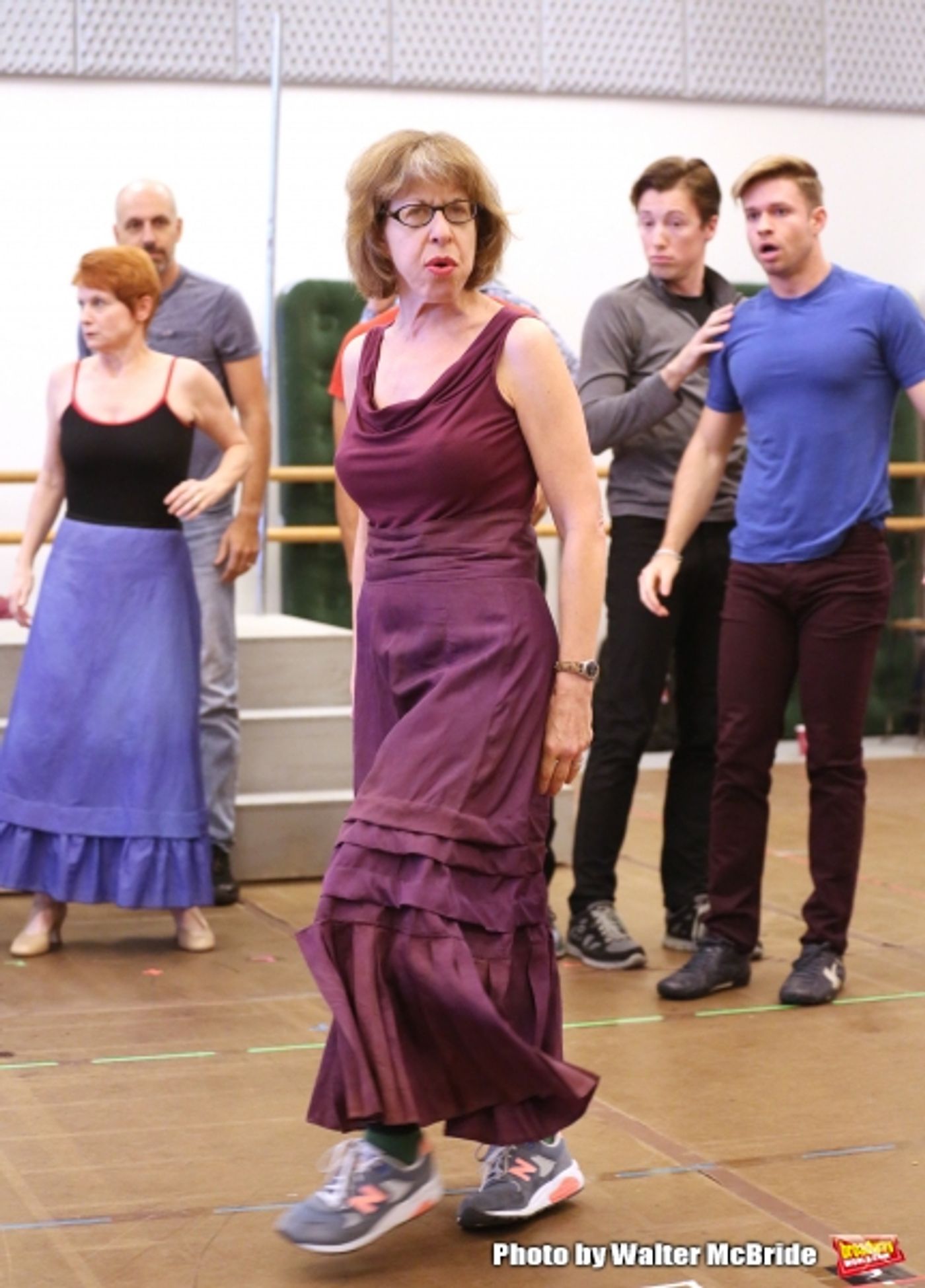 Photo Coverage: Inside the Rehearsal Room for ONCE UPON A MATTRESS- with Jackie Hoffman & More!  Image