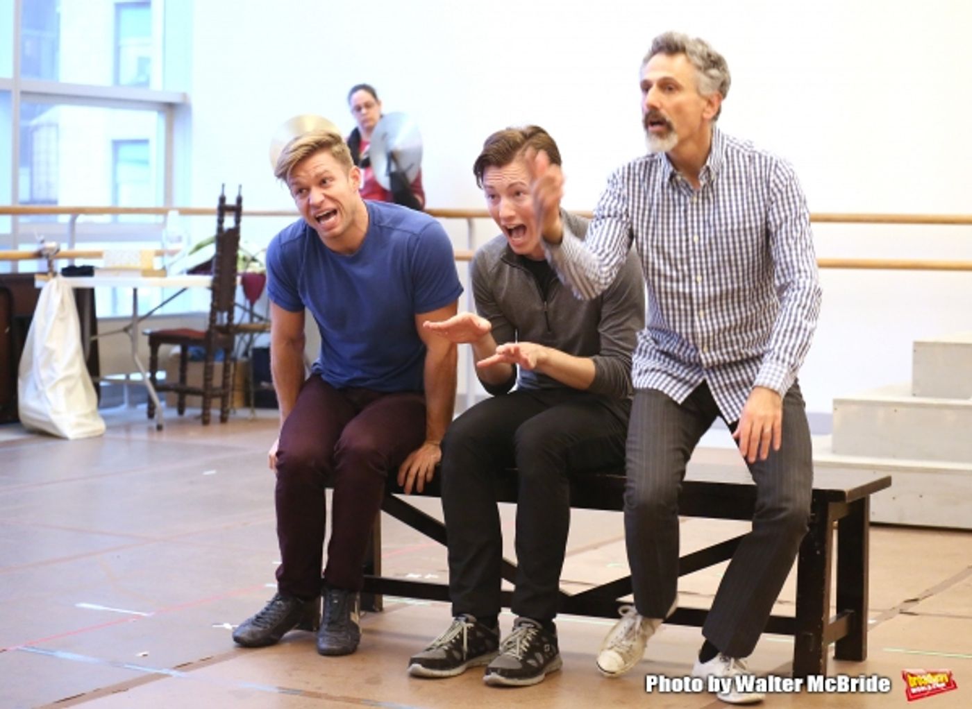 Photo Coverage: Inside the Rehearsal Room for ONCE UPON A MATTRESS- with Jackie Hoffman & More!  Image