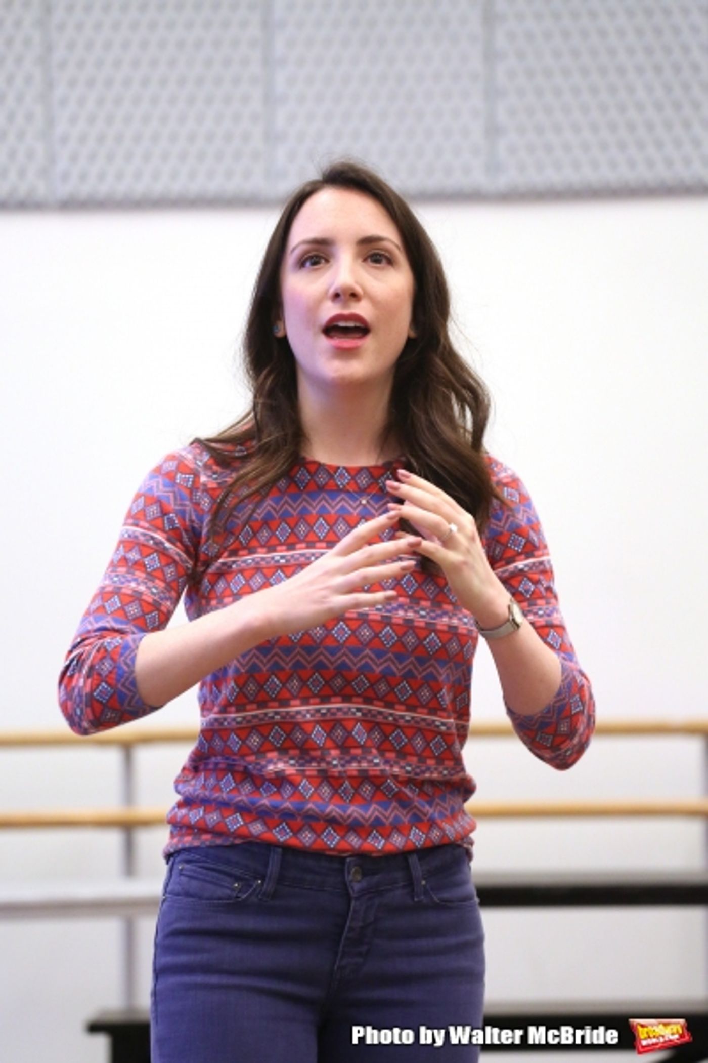 Photo Coverage: Inside the Rehearsal Room for ONCE UPON A MATTRESS- with Jackie Hoffman & More!  Image