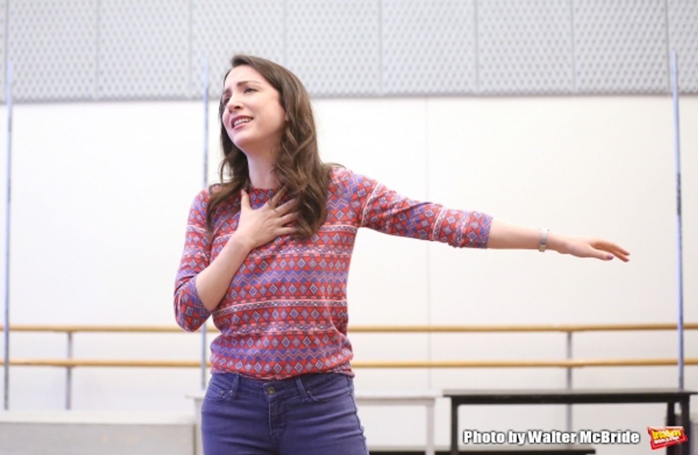 Photo Coverage: Inside the Rehearsal Room for ONCE UPON A MATTRESS- with Jackie Hoffman & More!  Image