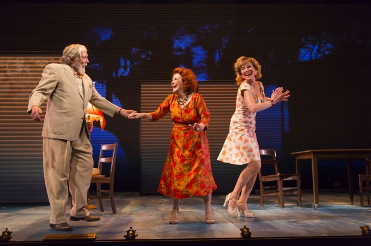 Ed Peed, Anita Gillette and Lusia Strus at 