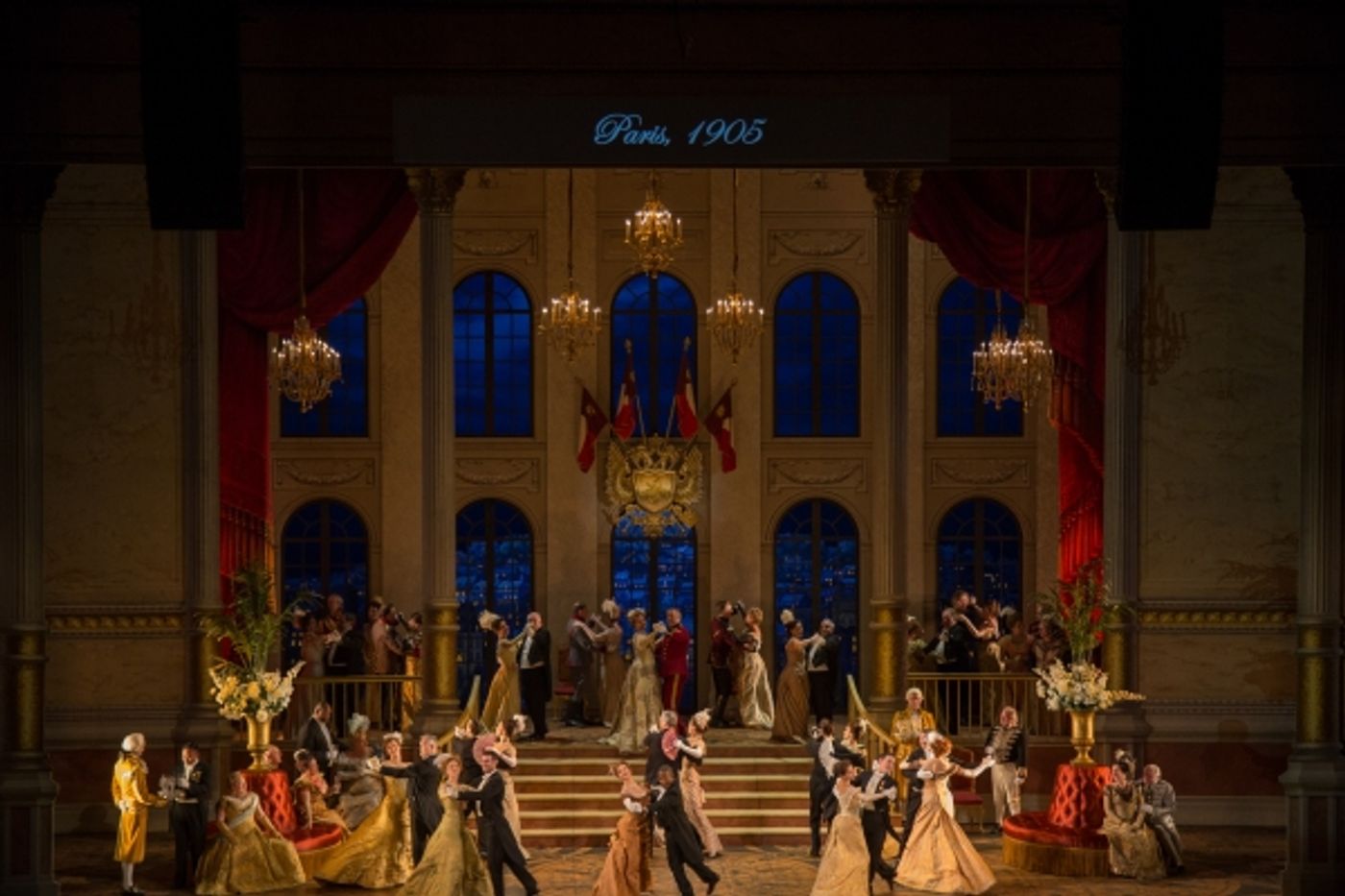 Photo Flash: First Look at Renee Fleming, Heidi Stober & More in Lyric Opera of Chicago's THE MERRY WIDOW  Image