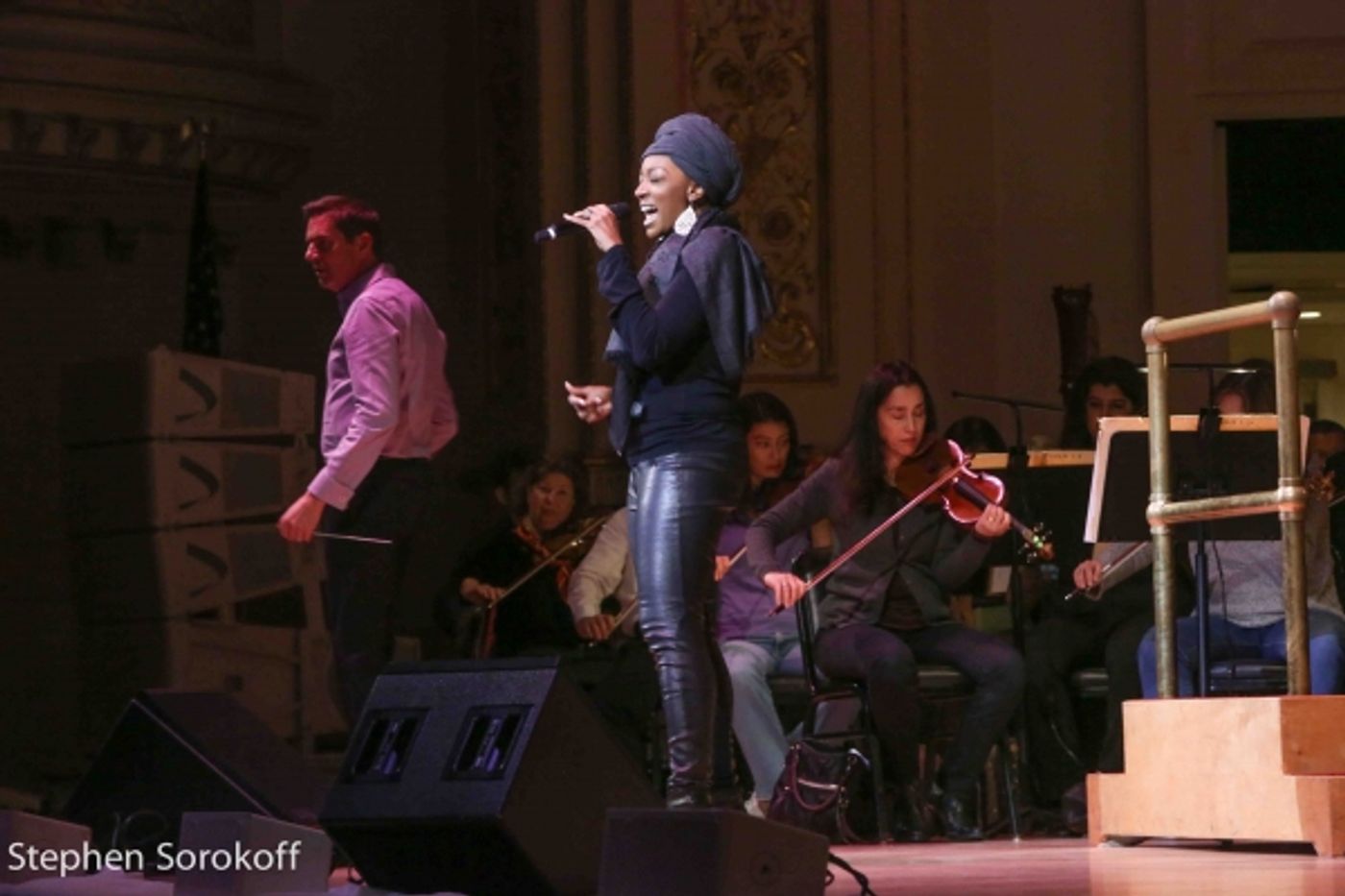 Photo Coverage: Montego Glover, Capathia Jenkins & Sy Smith Rehearse for NY Pops' SOPHISTICATED LADIES Image