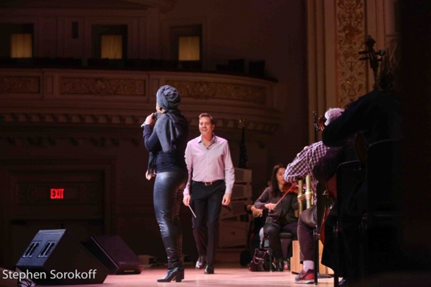 Photo Coverage: Montego Glover, Capathia Jenkins & Sy Smith Rehearse for NY Pops' SOPHISTICATED LADIES Image