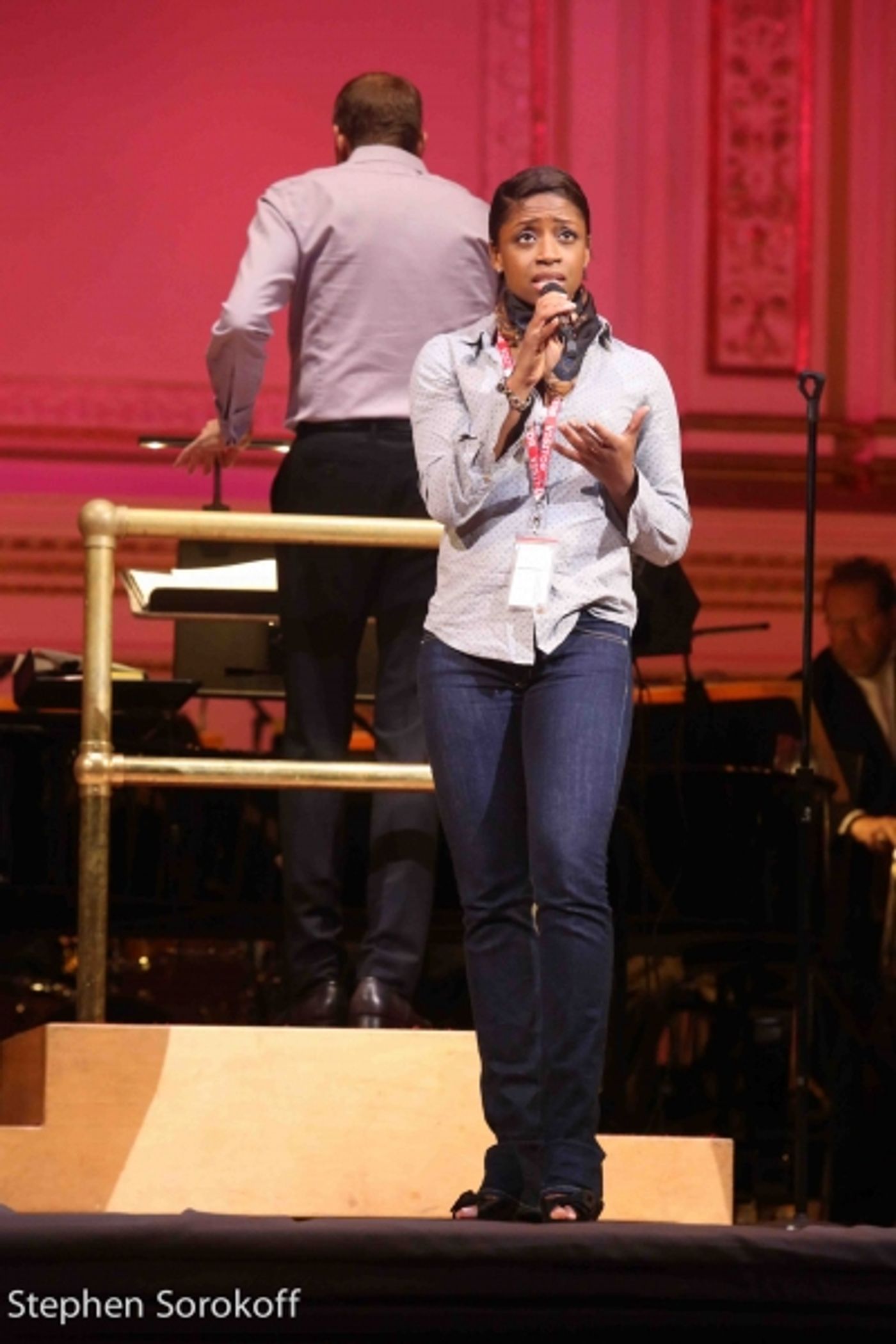 Photo Coverage: Montego Glover, Capathia Jenkins & Sy Smith Rehearse for NY Pops' SOPHISTICATED LADIES Image