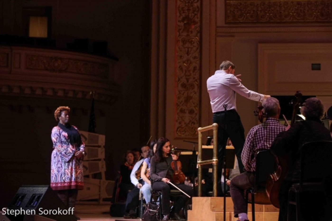 Photo Coverage: Montego Glover, Capathia Jenkins & Sy Smith Rehearse for NY Pops' SOPHISTICATED LADIES Image