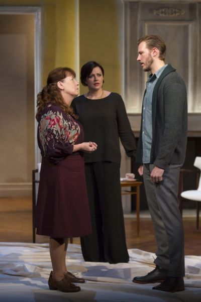 Ann Dowd as Dore, Dagmara Dominczyk as Liana and Bill Heck as Marcus Photo