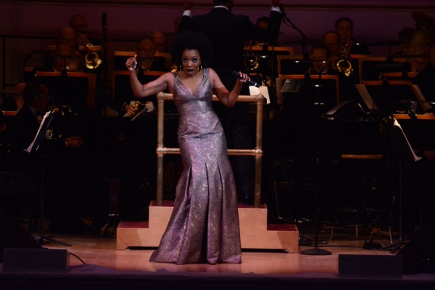 Photo Coverage: Montego Glover, Capathia Jenkins, and Sy Smith Lead NY Pops' SOPHISTICATED LADIES at Carnegie Hall  Image