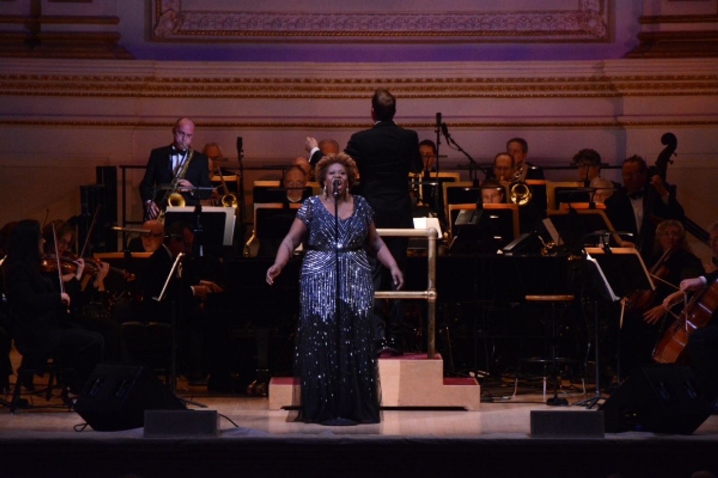 Photo Coverage: Montego Glover, Capathia Jenkins, and Sy Smith Lead NY Pops' SOPHISTICATED LADIES at Carnegie Hall  Image