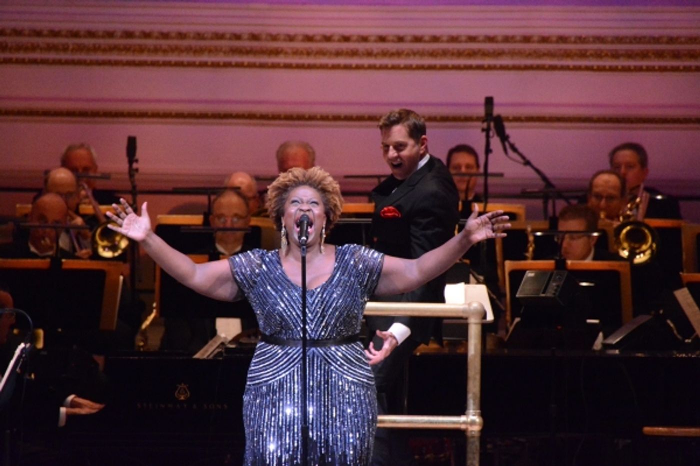 Photo Coverage: Montego Glover, Capathia Jenkins, and Sy Smith Lead NY Pops' SOPHISTICATED LADIES at Carnegie Hall  Image