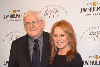 Phil Donahue and Marlo Thomas Photo