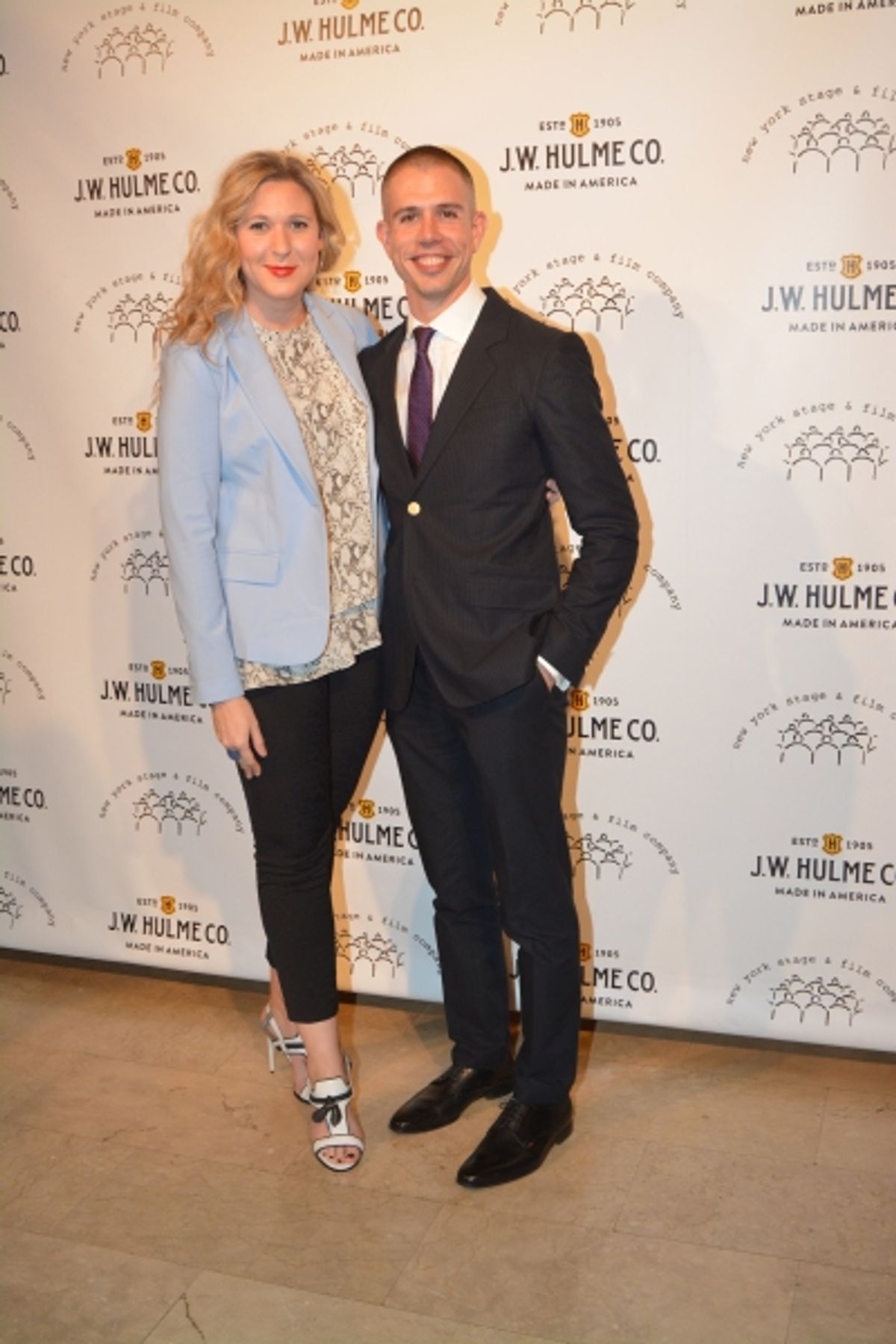 Cassie Beck and Stephen Karam at 