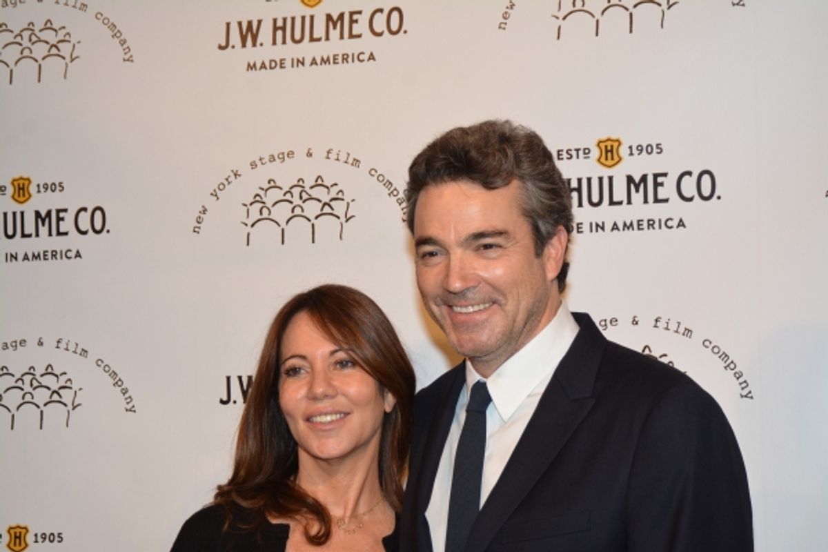 Leslie Urdang and Jon Tenney at 