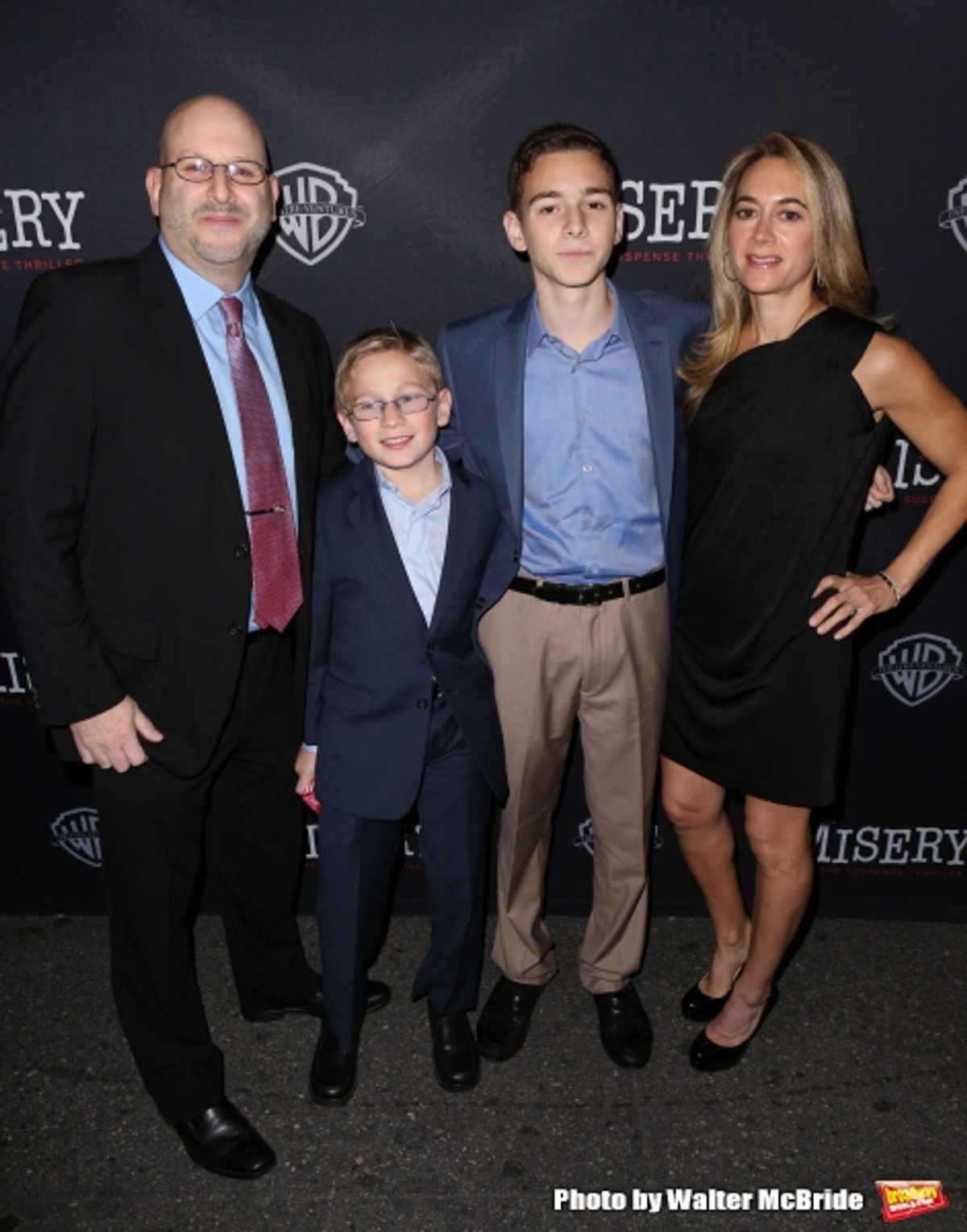 Mark Kaufman and family  at 