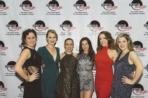 Dorea Schmidt, Lara Zinn, Jesse Palmer, Jane Bunting, Lauren Gemelli and Juliane Godf Photo