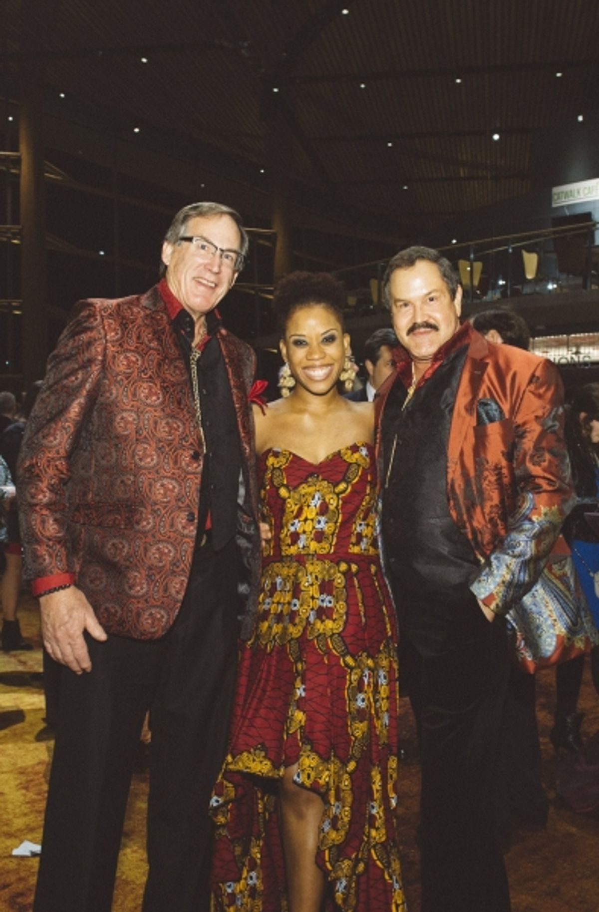 Eleasha Gamble (Nancy) with Tom Noll and Jose Ucles at 