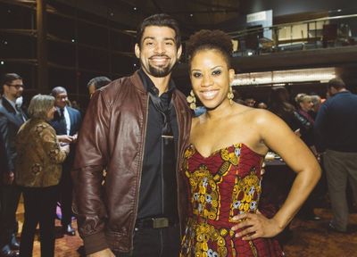 Ian Lassiter (Bill Sykes) and Eleasha Gamble (Nancy) Photo