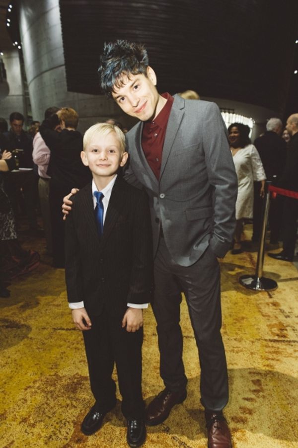 Jake Heston Miller (Oliver) and Kyle Coffman (Artful Dodger)  Photo