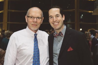 Executive Producer Edgar Dobie and Parker Esse Photo