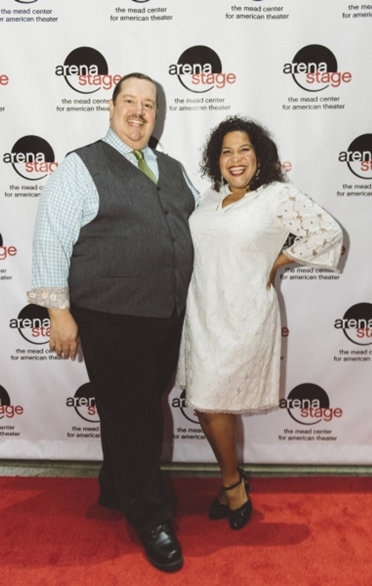 Paul Vogt (Mr. Bumble) and Rayanne Gonzales (Widow Corney)  at 