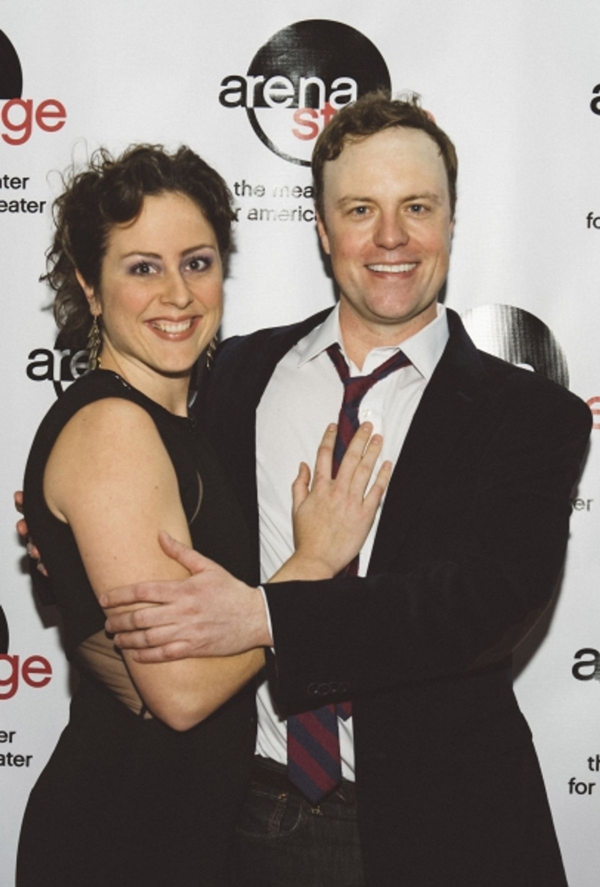 Dorea Schmidt (Mrs. Sowerberry) and Tom Story (Mr. Sowerberry) at 