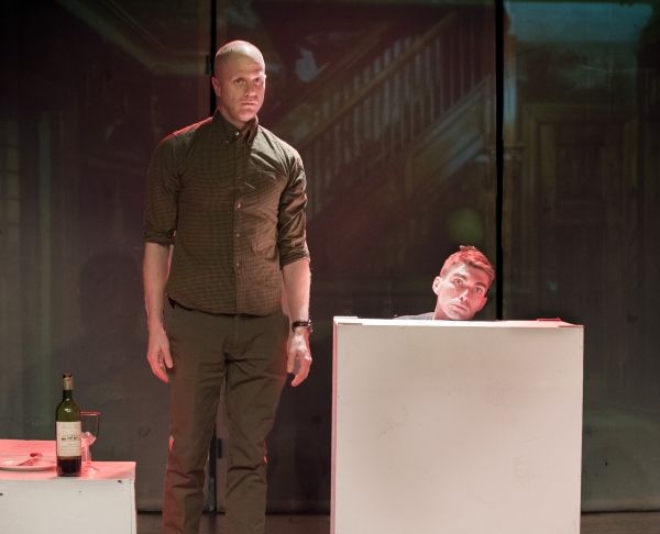 Mark Rinze as Arvin Meissner (front) and Ross McCorkell as Berndt Brockhaus Photo