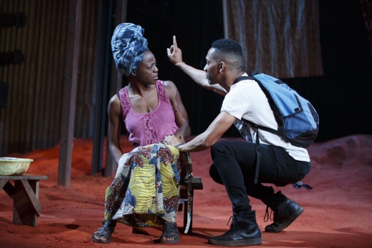 Adeola Role and Griffin Matthews at 