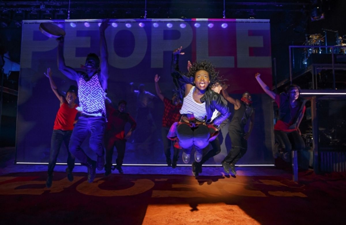 Aisha Jackson and the company of INVISIBLE THREAD at 