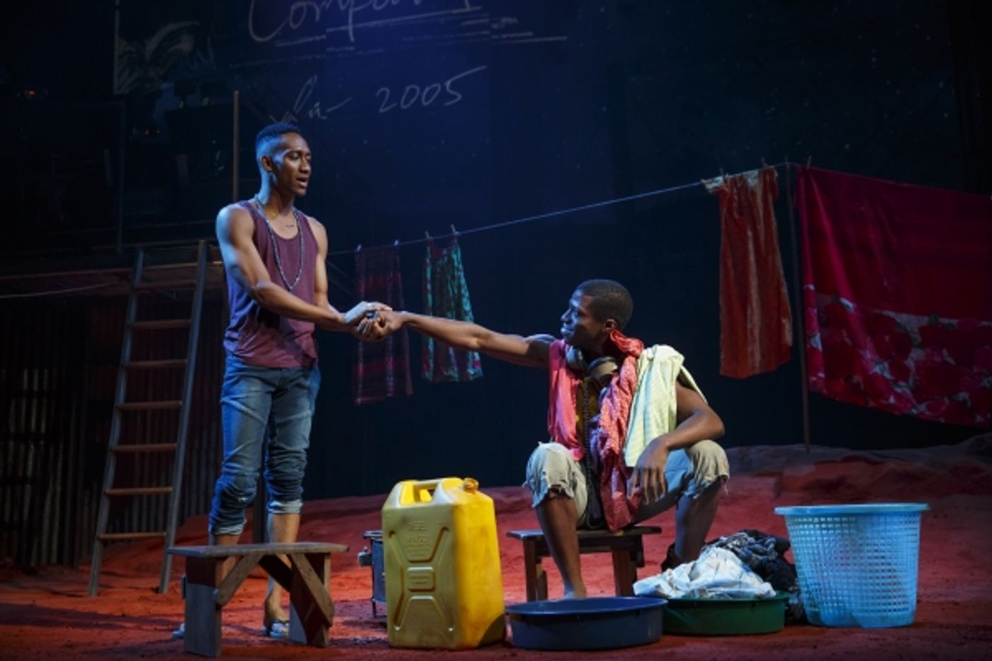 Photo Flash: First Look at Griffin Matthews and More in INVISIBLE THREAD at Second Stage  Image