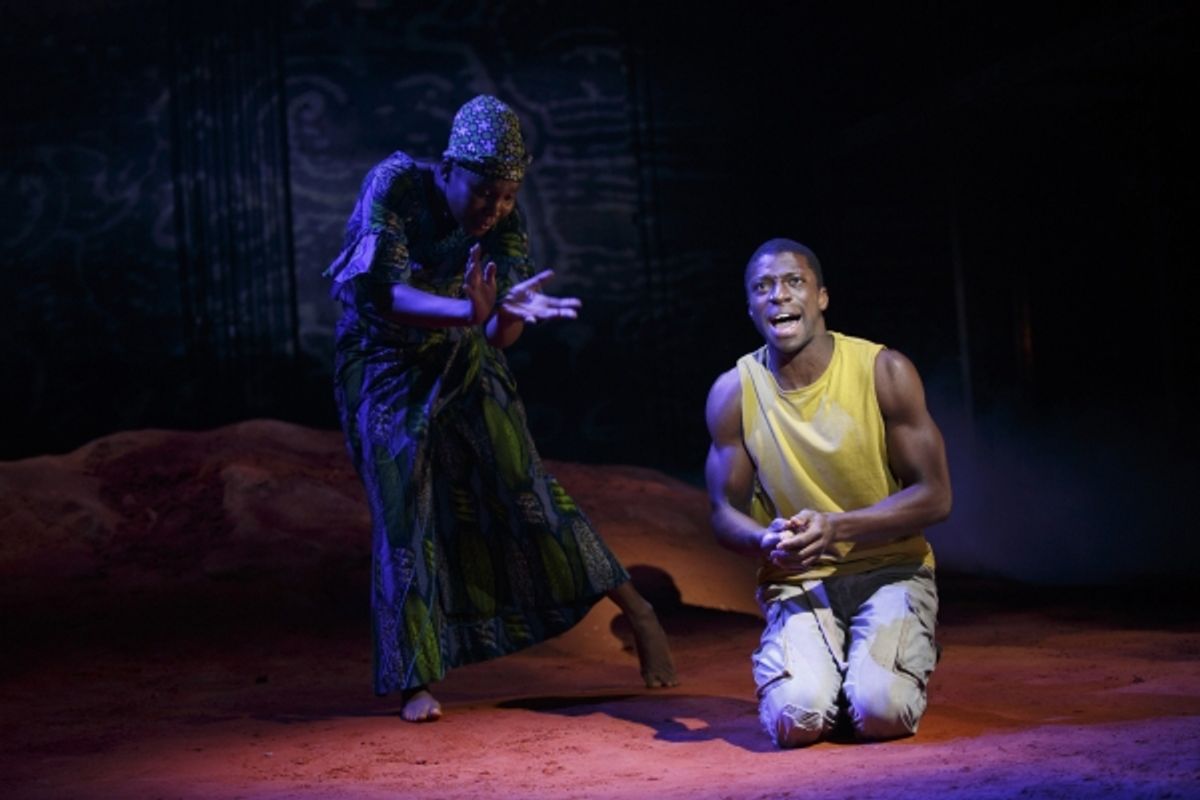 Latrisa Harper and Michael Luwoye at 