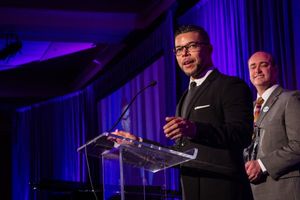 Wilson Cruz and Kevin Beiser @ BroadwayWorld Wilson Cruz and Kevin Beiser Photo