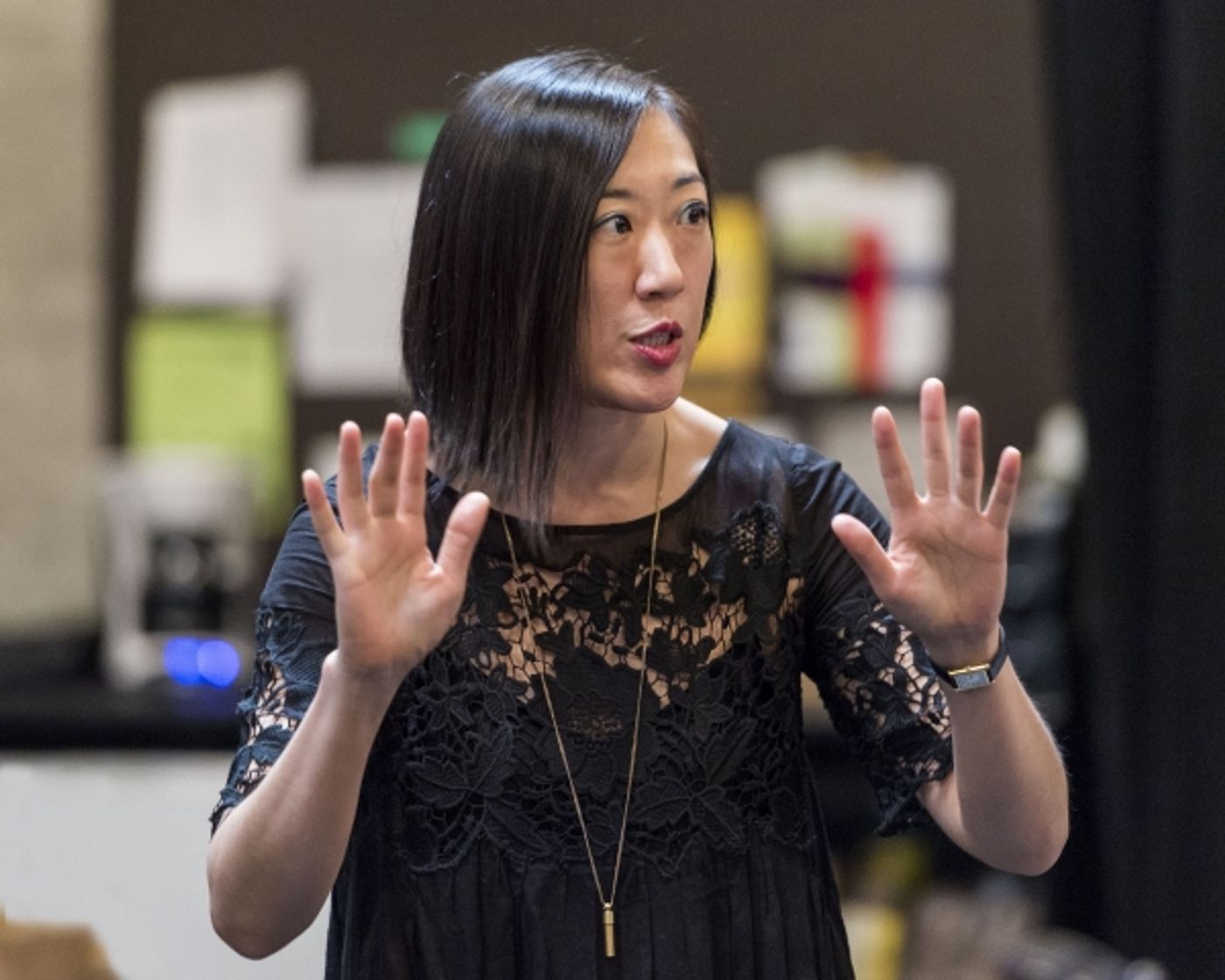 Photo Flash: In Rehearsal for Young Jean Lee's STRAIGHT WHITE MEN at the Douglas Photo Flash: In Rehearsal for Young Jean Lee's STRAIGHT WHITE MEN at the Douglas Image