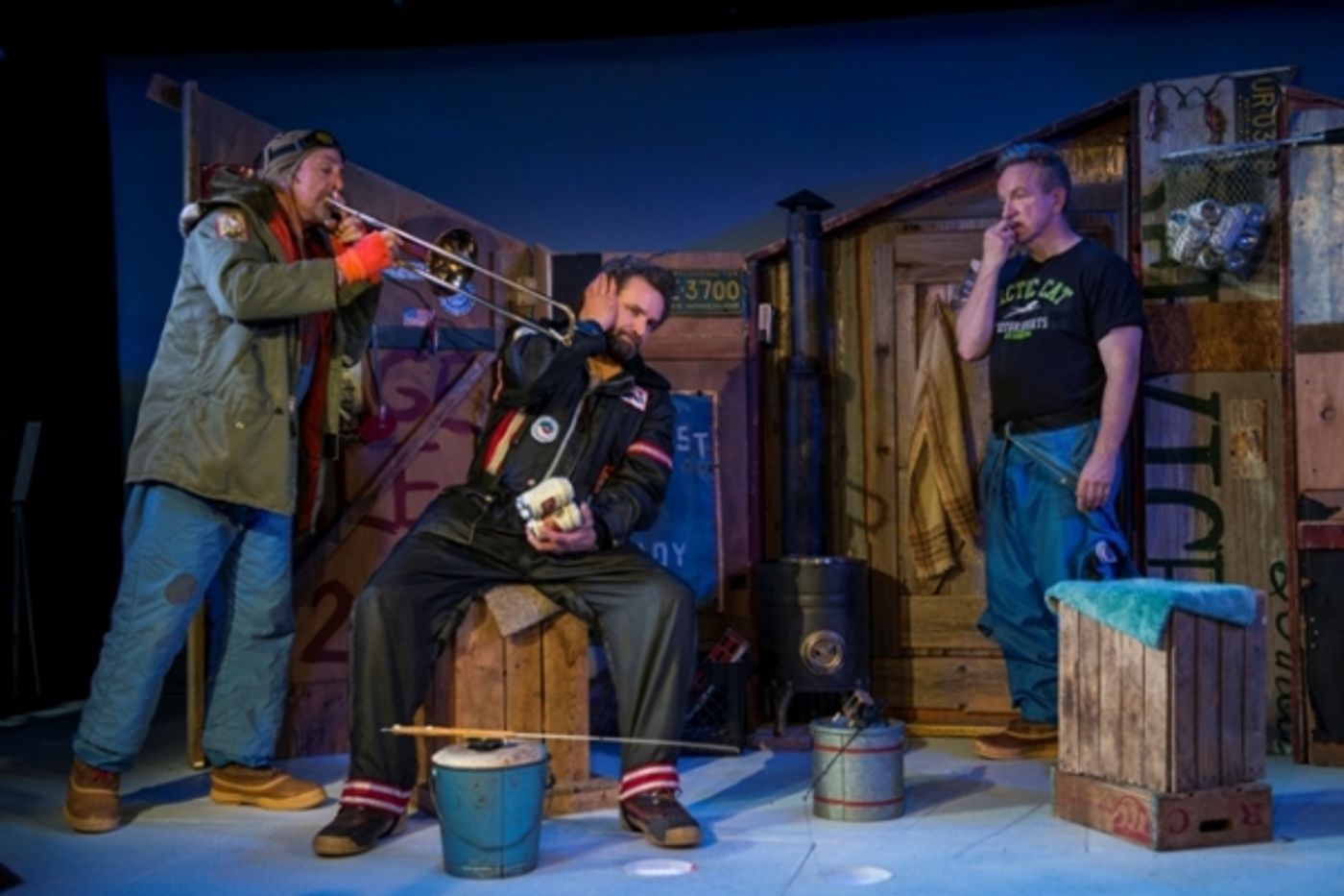 Photo Flash: First Look at Milwaukee Repertory Theater's GUYS ON ICE  Image