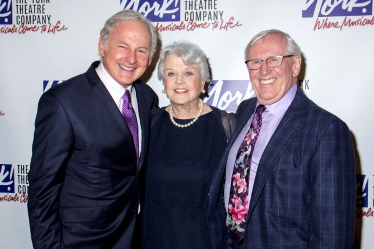 Victor Garber, Angela Lansbury, Len Cariou at 