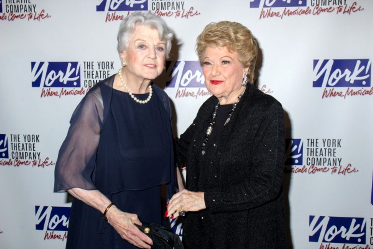 Angela Lansbury, Marilyn Maye at 