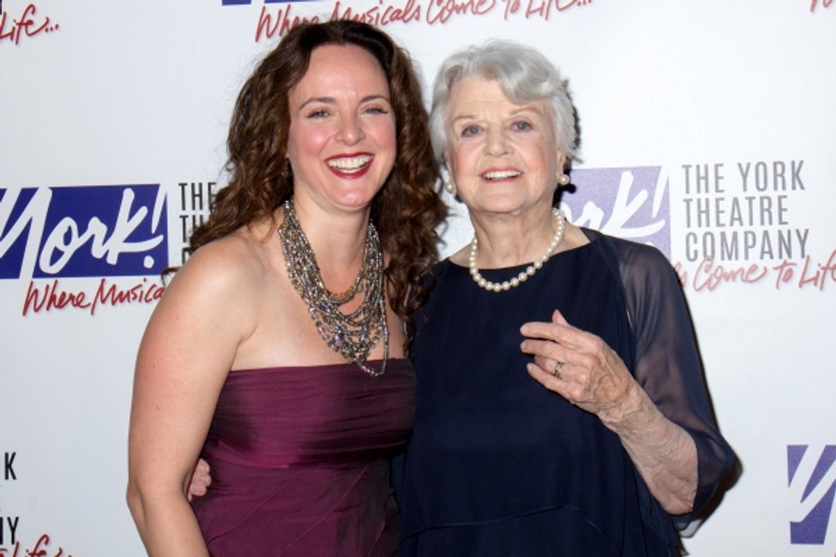 Melissa Errico, Angela Lansbury at 