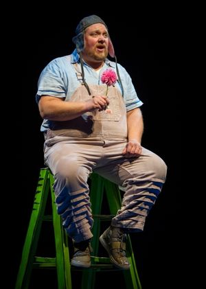 Michael Aaron Lindner stars as ''Horton the Elephant'' @ BroadwayWorld Michael Aaron Lindner stars as ''Horton the Elephant'' Photo